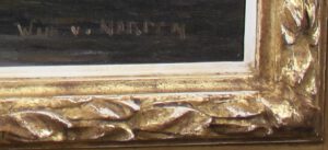Vaart bij Leiden | Willem Hendrik van Norden | 1883-1978 | NL Antiques | De Baanhoeve